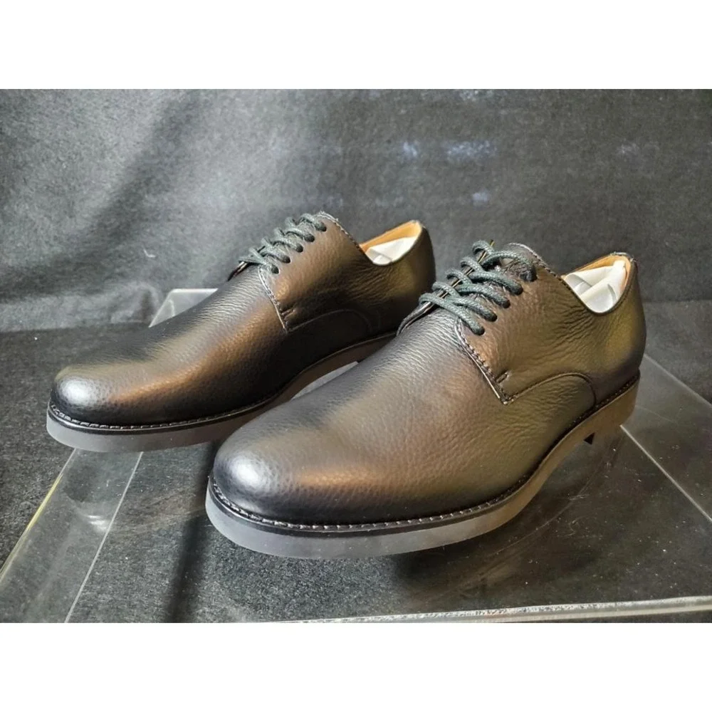 COACH Men's Dress Shoes: Style: DERBY PBL LTH‎ (FG2991) Color: BLACK Size: 7.5D